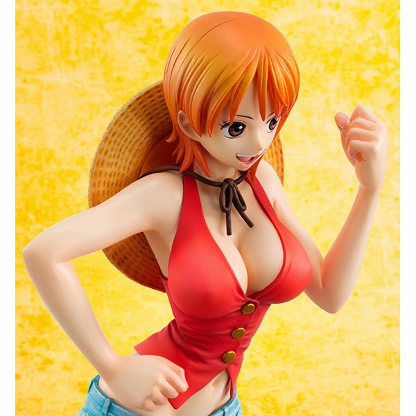 Nami Mugiwara ของแท้ JP แมวทอง - POP Limited Edition Megahouse [โมเดลวันพีช]