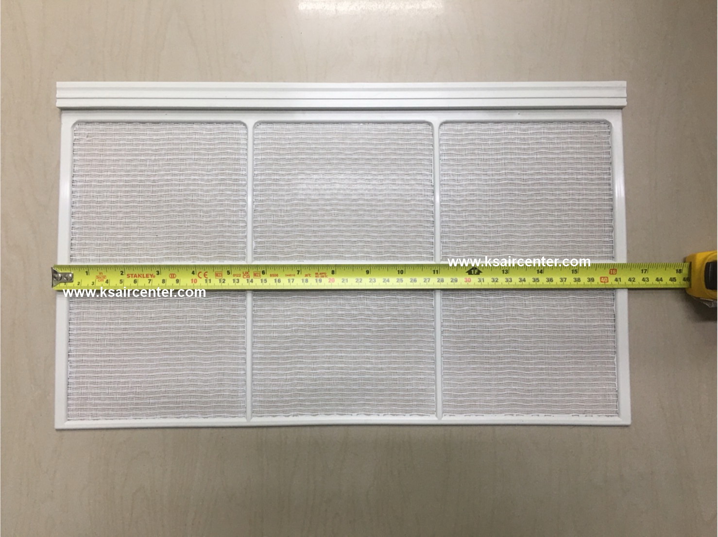 แผ่นฟิลเตอร์ สีขาว AK 1200/1600/2000 (AK รุ่นใหม่) (รหัสสินค้า 059010)