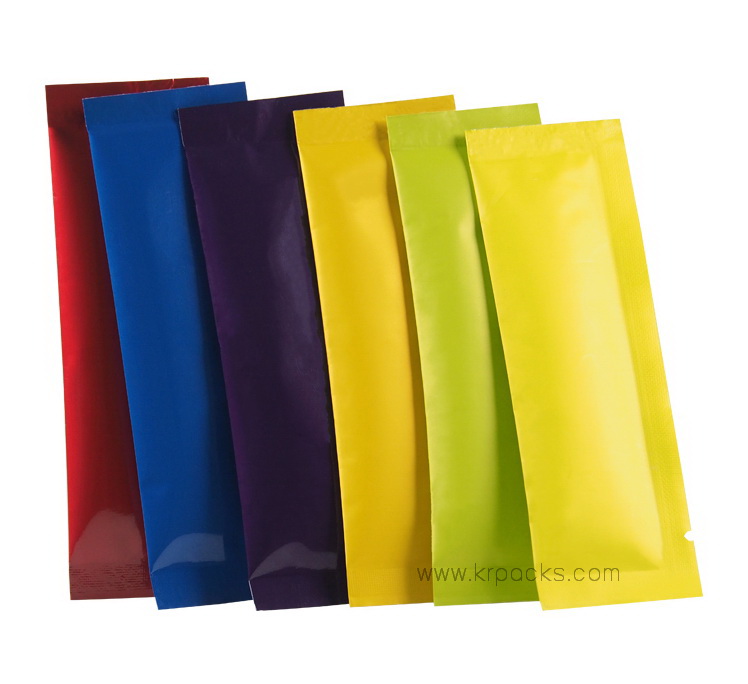 ซองซีล 3 ด้าน ฟอยล์สี ขนาด 3.5 * 11 ซ.ม. (6 สี)