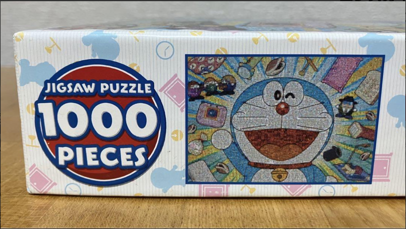 Doraemon Mosaic Art ของแท้ JP แมวทอง - Jigsaw Puzzle Ensky [จิ๊กซอว์ Doraemon]