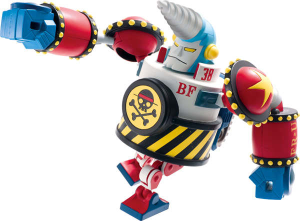 Franky ของแท้ JP แมวทอง - Chara Bank Megahouse [โมเดลวันพีช]