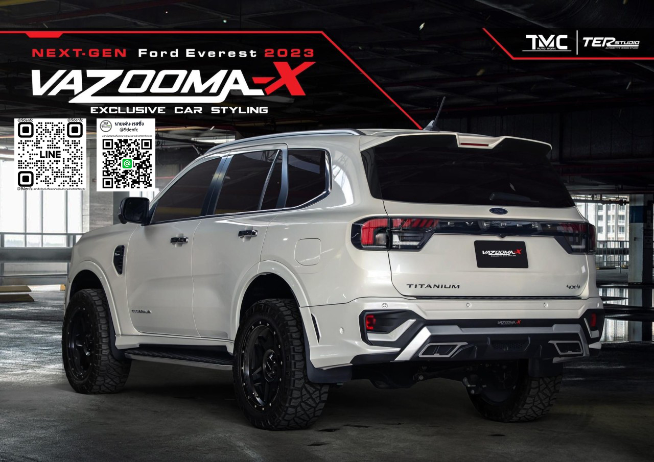 VAZOOMA-X VS FORD NEXT GEN EVEREST'2022 [กำเนิดมาเพื่อรถสายพันธุ์นี้!!]