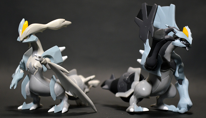 Black Kyurem ของแท้ JP - Monster Collection Takara Tomy [โมเดลโปเกมอน]