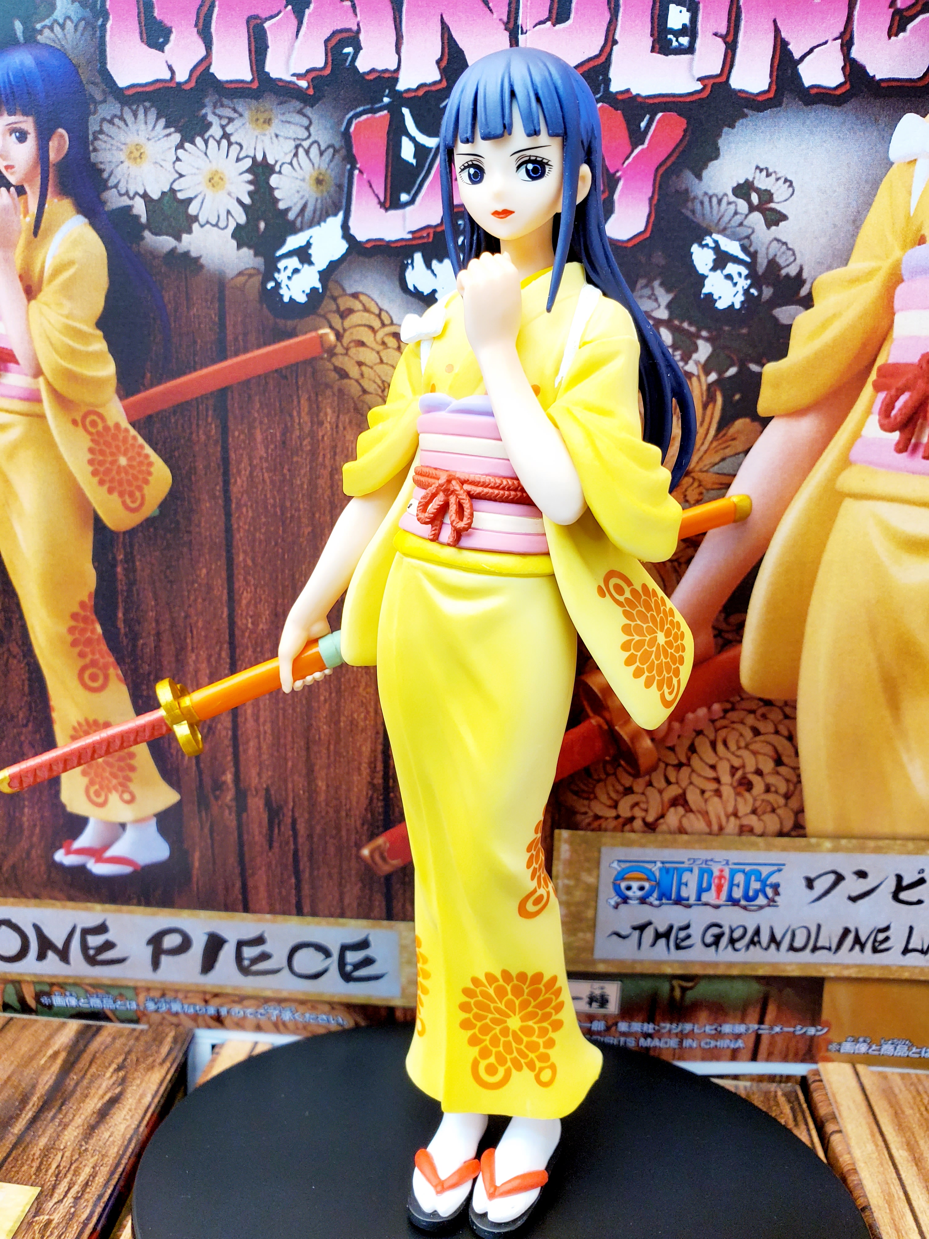 Okiku ของแท้ JP แมวทอง - Grandline Lady Banpresto [โมเดลวันพีช]