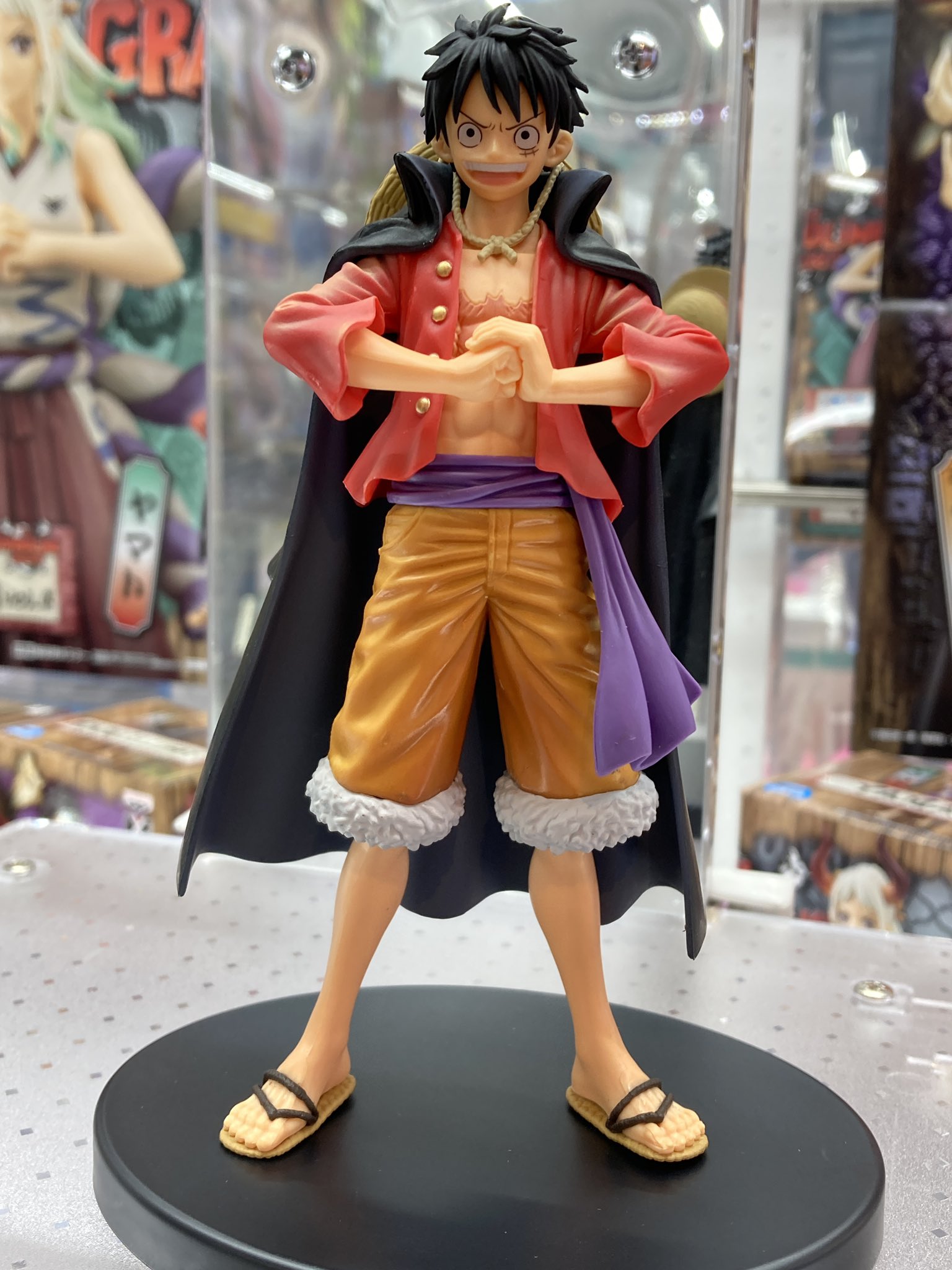 Luffy Wano ของแท้ JP แมวทอง - Grandline Men Banpresto [โมเดลวันพีช]