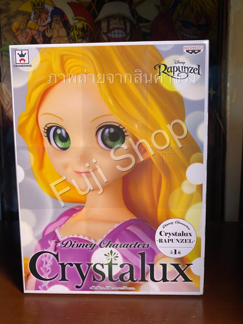 Rapunzel ของแท้ JP - Crystalux Banpresto [โมเดล Disney]