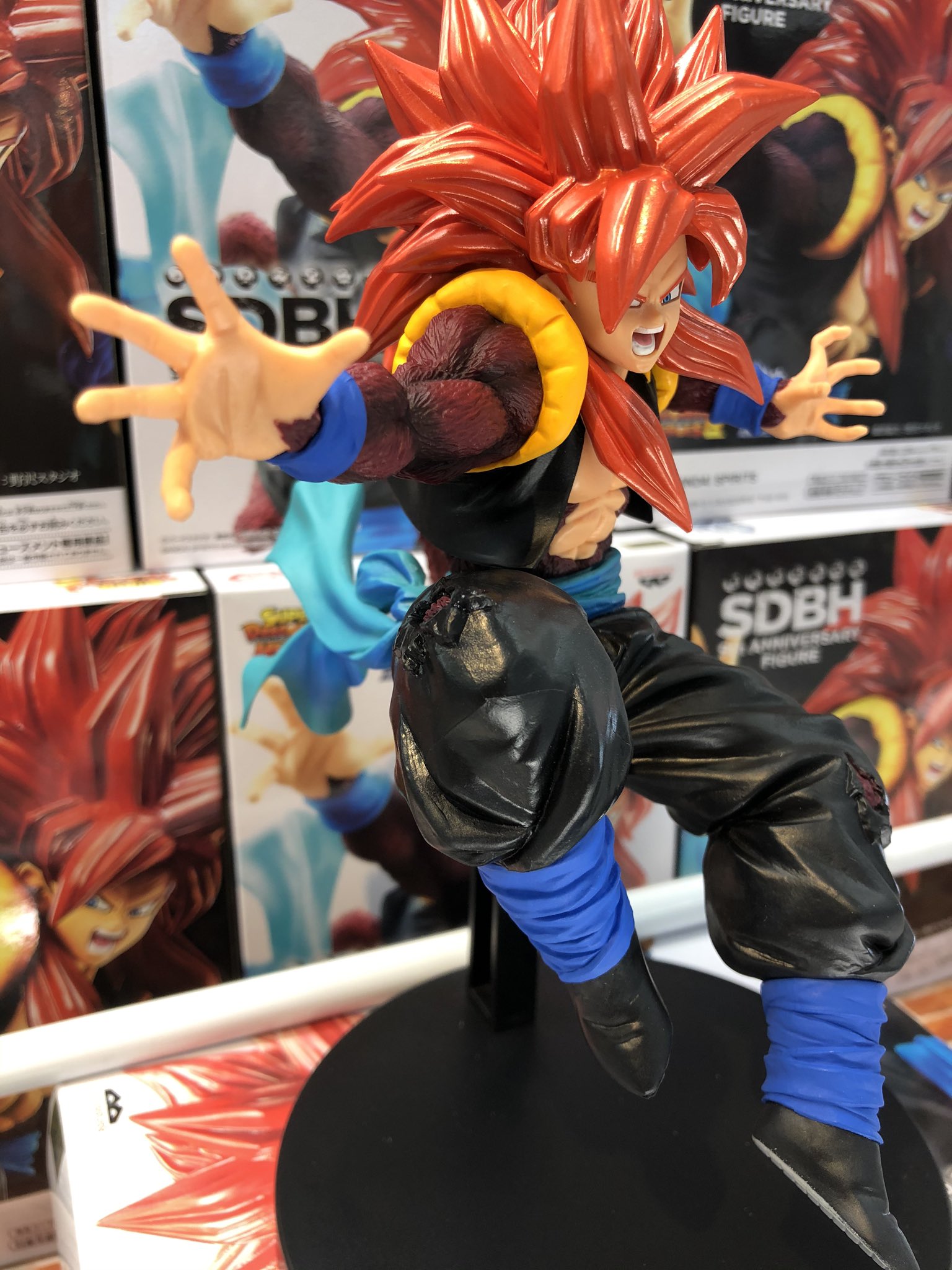 Gogeta Xeno Super Saiyan 4 ของแท้ JP แมวทอง - Banpresto [โมเดลดราก้อนบอล]