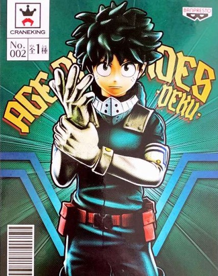 Midoriya ของแท้ JP - Age of Heroes Banpresto [โมเดล My Hero Academia]