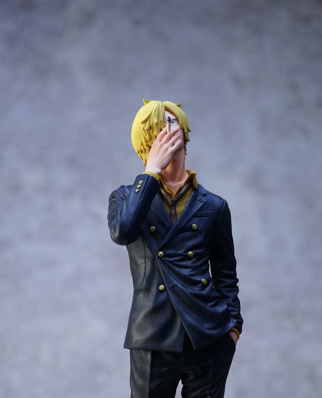 Sanji ของแท้ JP แมวทอง - King of Artist Banpresto [โมเดลวันพีช]