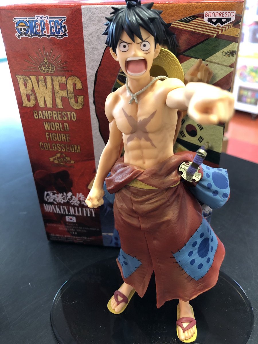 Luffy Wano ของแท้ JP แมวทอง - Banpresto World Figure Colosseum [โมเดลวันพีช]