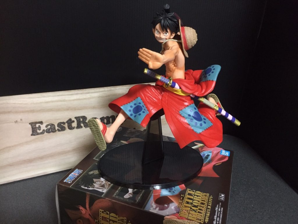 Luffy Wano ของแท้ JP แมวทอง - Battle Record Collection Banpresto [โมเดลวันพีช]