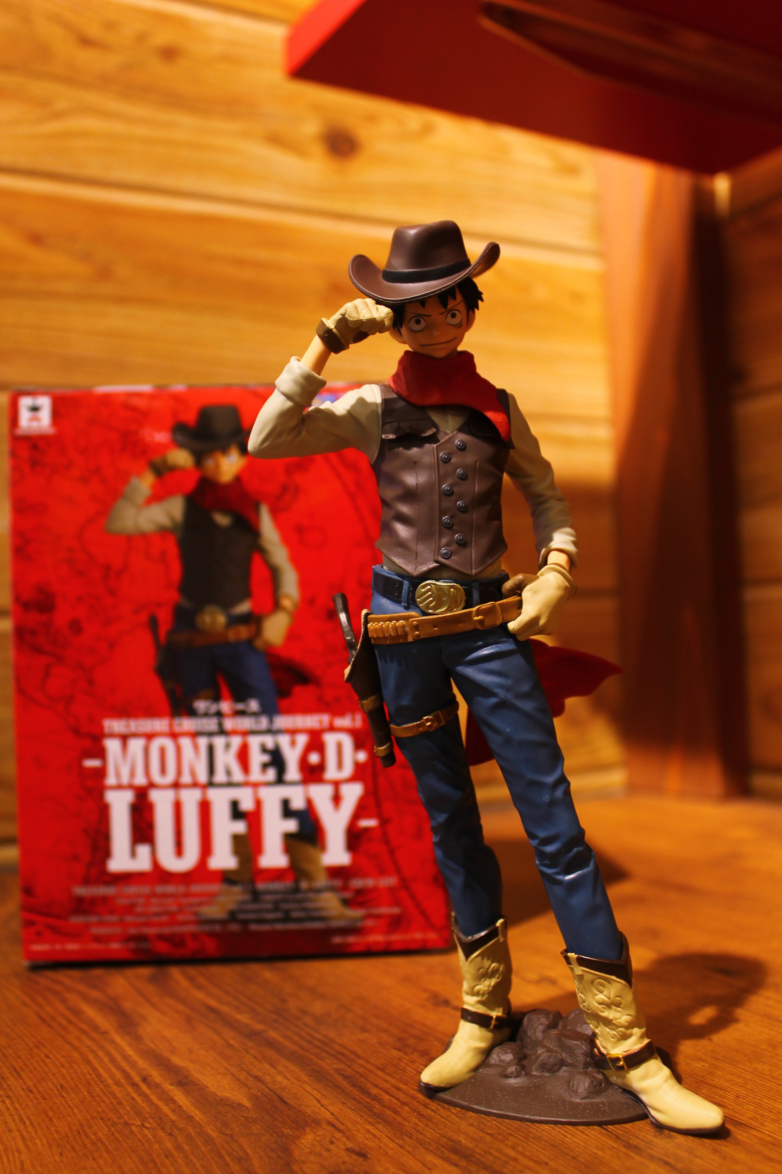 Luffy ของแท้ JP แมวทอง - Treasure Cruise World Journey Banpresto [โมเดลวันพีช]