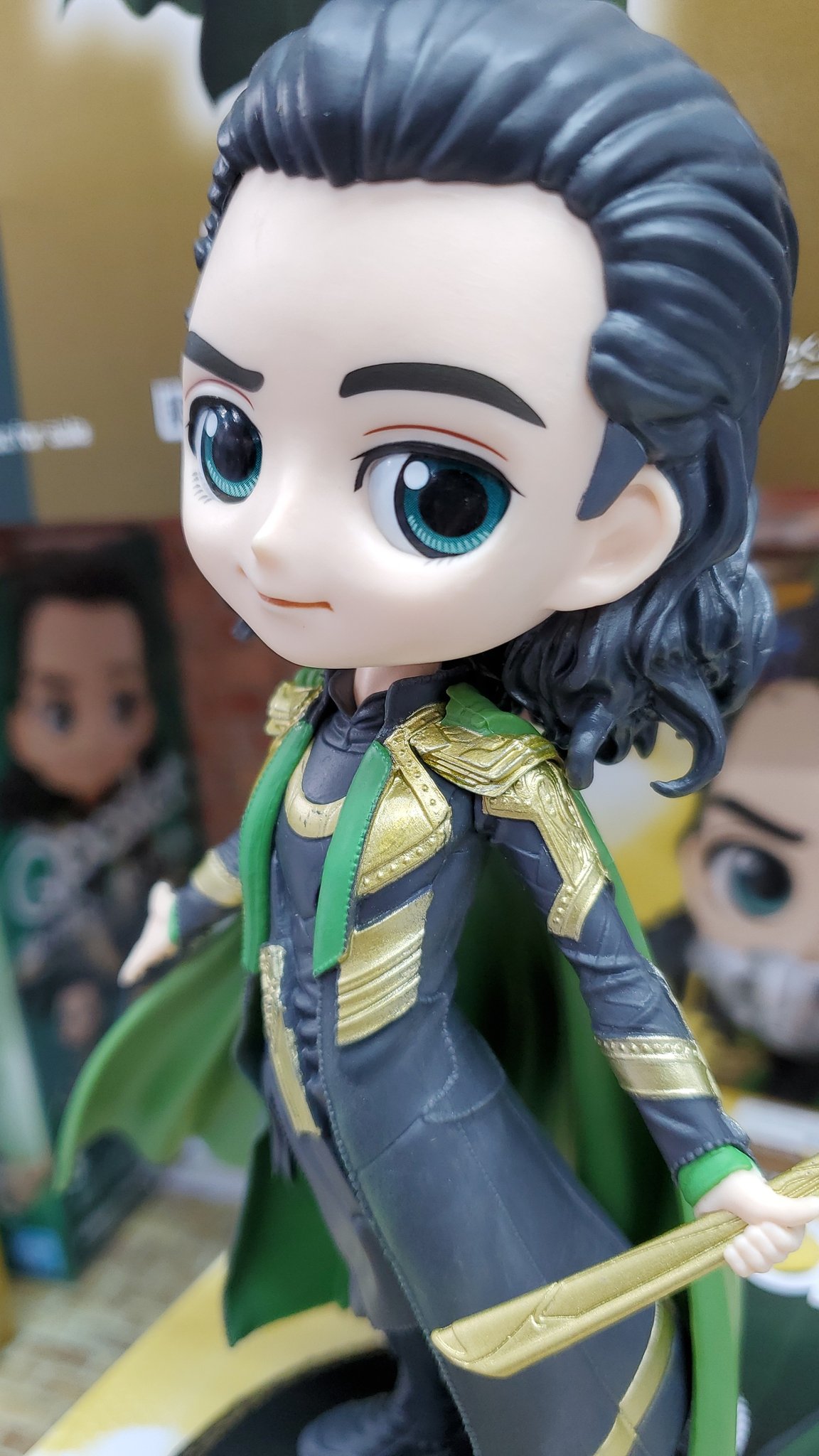 Loki - ver.A ของแท้ JP - Q Posket Banpresto [โมเดล Marvel]