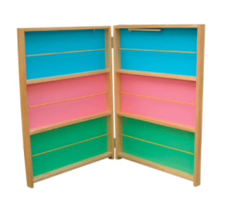 แผงหนังสือ (เล็ก) , ชั้นวาง แผงหนังสือ ,แผงวางหนังสือ,แผงไม้ , เฟอร์นิเจอร์เด็ก พร้อมส่ง ขนาดแผงละ 4.5x60x80 ซม.