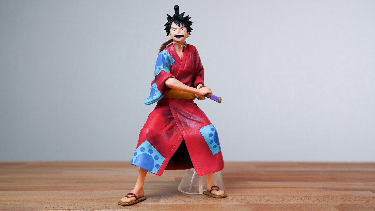 Luffy Wano ของแท้ JP แมวทอง - Ichiban Kuji Banpresto [โมเดลวันพีช]