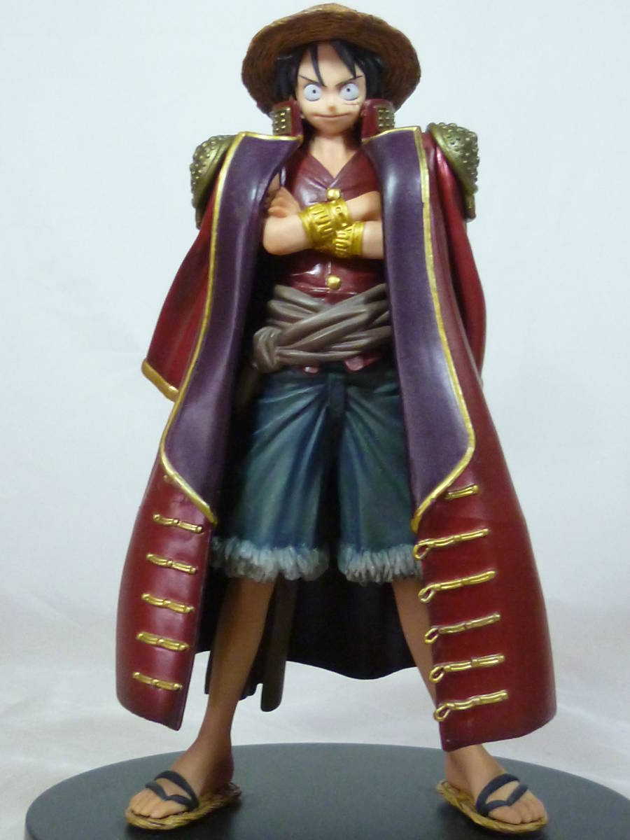 Luffy ของแท้ JP แมวทอง - Grandline Men Banpresto [โมเดลวันพีช]