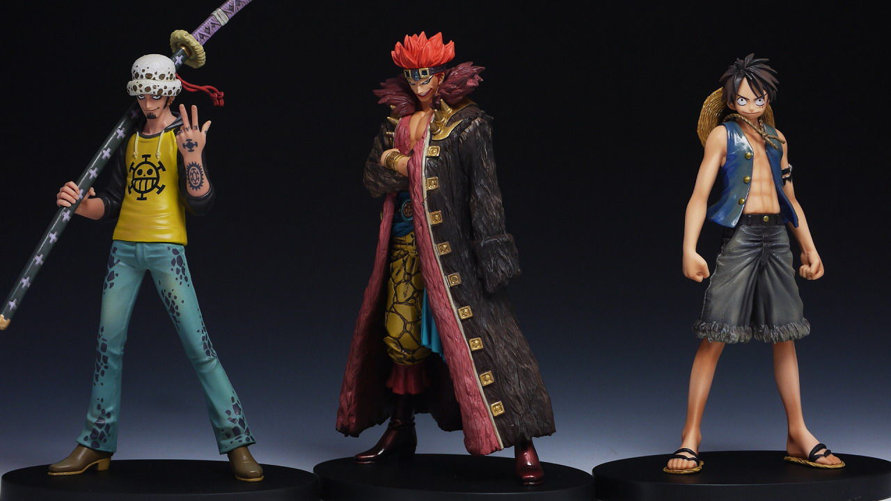 The Worst Generation Set ของแท้ JP แมวทอง - Grandline Men Banpresto [โมเดลวันพีช] (3 ตัว)