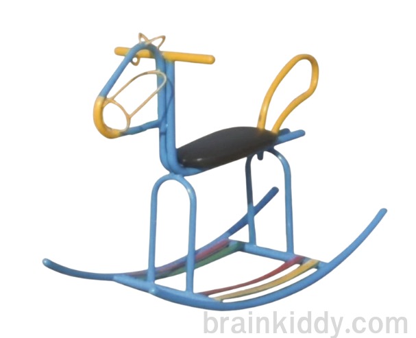 ม้าโยกอนุบาล, เครื่องเล่นสนามกลางแจ้ง , เครื่องเล่นสนามแบบเหล็ก,โยกเยกเหล็ก, OutdoorPlayground, ราคาโรงงาน ขนาด 40x60x55 ซม.