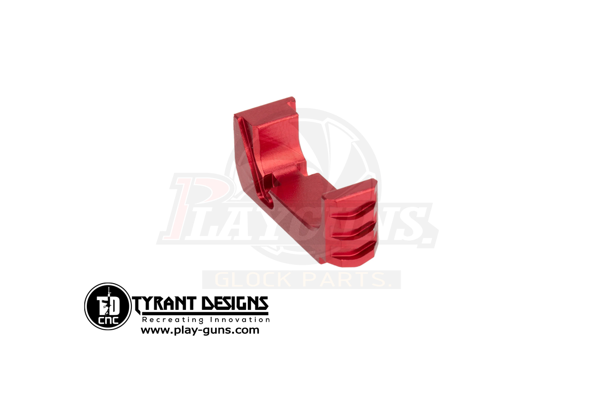 Tyrant Design Mag Release G43 RED