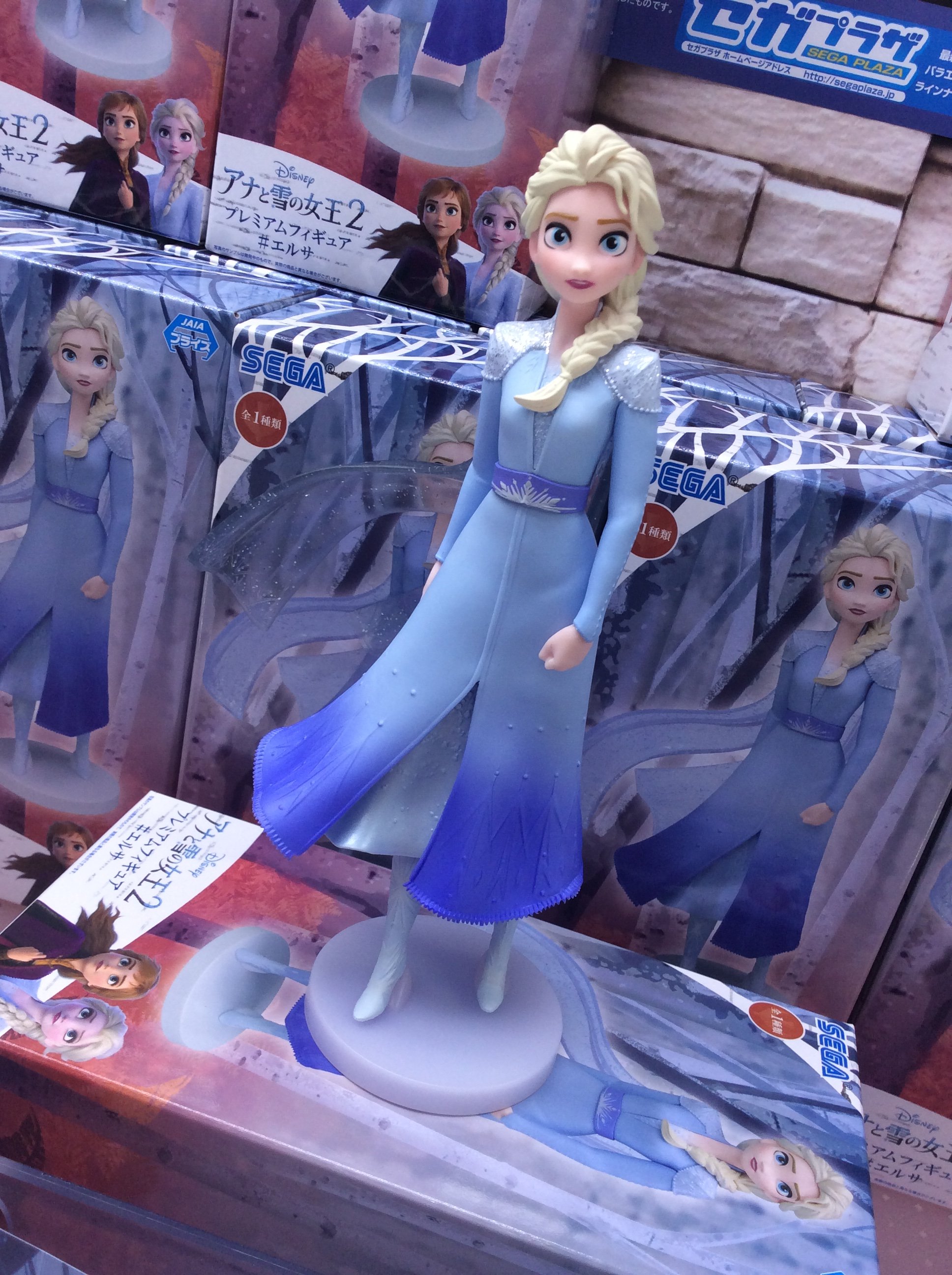 Elsa ของแท้ JP - Premium Figure Sega [โมเดล Disney]