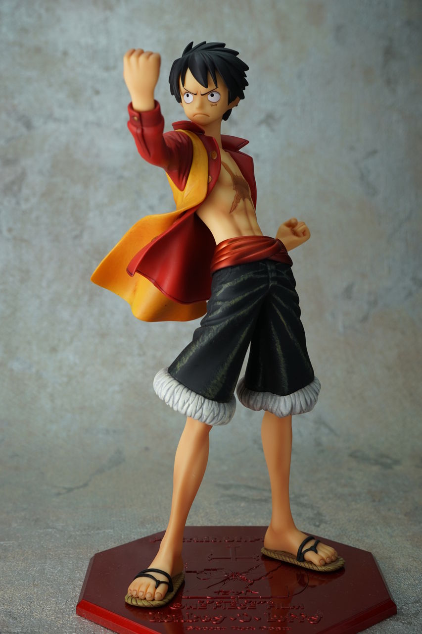 Luffy Film Z ของแท้ JP แมวทอง - POP Megahouse [โมเดลวันพีช]