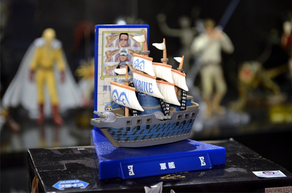 Marine Ship ของแท้ JP แมวทอง - Super Ship Collection Plex [โมเดลเรือวันพีช]