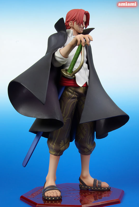 Shanks ของแท้ JP แมวทอง - POP NEO Megahouse [โมเดลวันพีช]