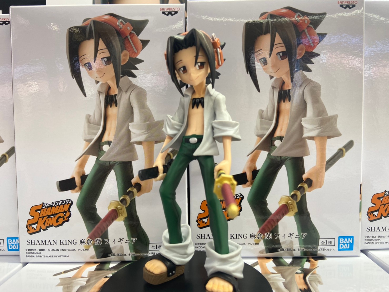Asakura Yoh ของแท้ JP - Banpresto [โมเดล Shaman King]