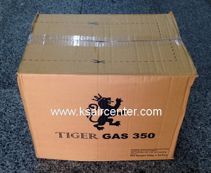 แก๊สกระป๋อง สีส้ม TIGER (รหัสสินค้า 005027)