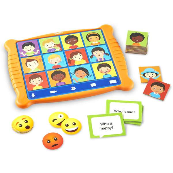 เกมกระดานปริศนาเรียนรู้อารมณ์, สื่อการสอน , ของเล่น ,ของเล่นเสริมพัฒนาการ ของเล่นเด็กอนุบาล พร้อมส่ง