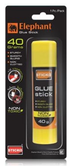 กาวแท่ง[ตราช้าง] 40g Sticko