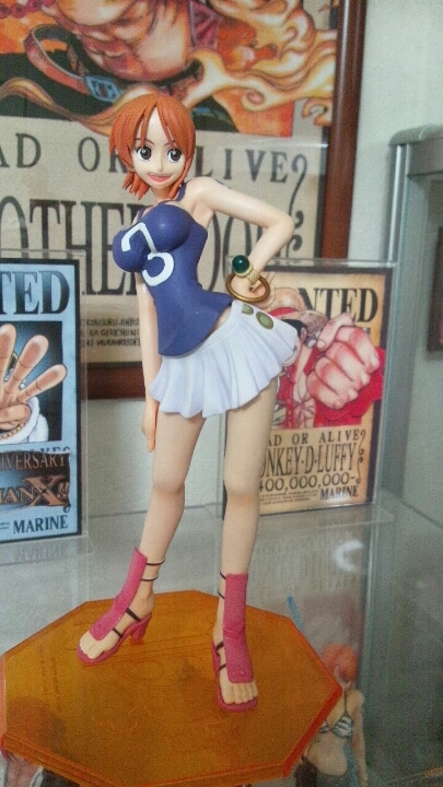 Nami ของแท้ JP แมวทอง - POP NEO Megahouse [โมเดลวันพีช]