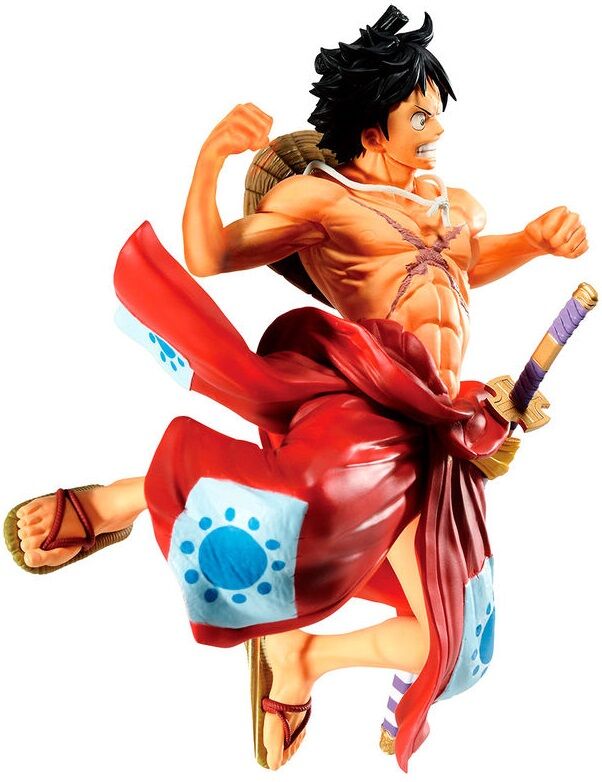 Luffy Wano ของแท้ JP แมวทอง - Ichiban Kuji Banpresto [โมเดลวันพีช]