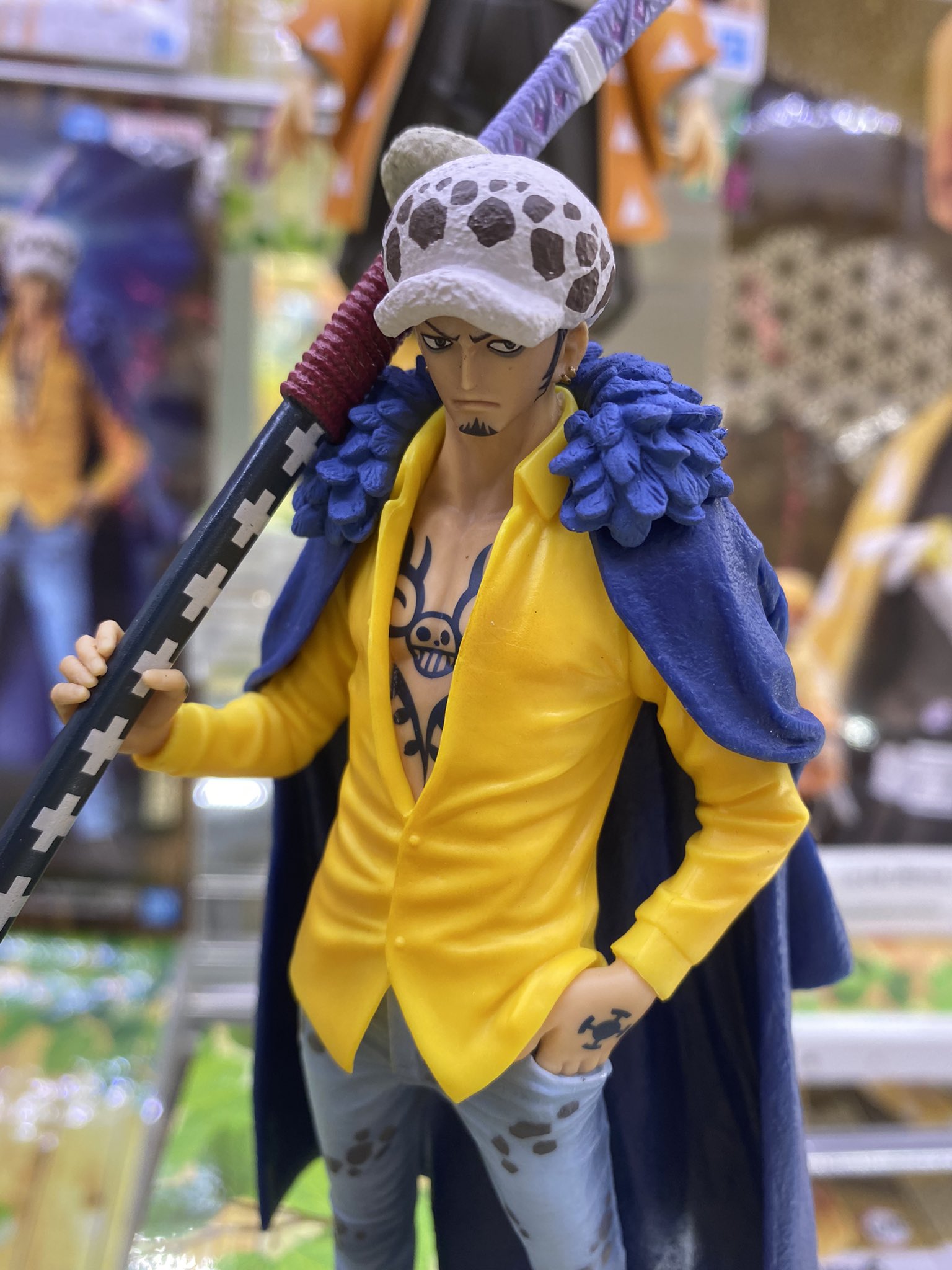 Law Wano ของแท้ JP แมวทอง - Grandline Men Banpresto [โมเดลวันพีช]
