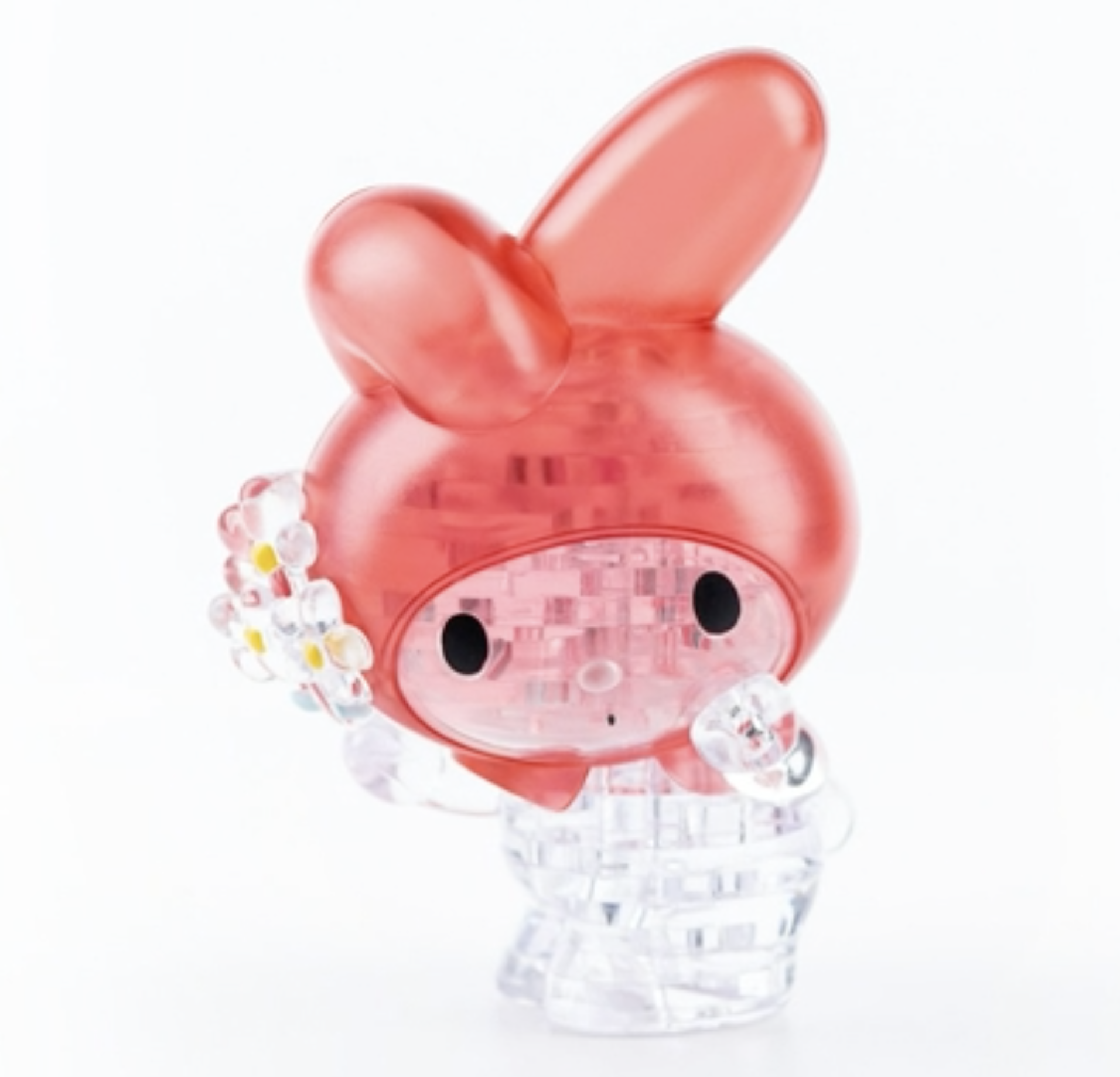 My Melody (แบบประกอบ) ของแท้ JP - Crystal Gallery Hanayama [โมเดล Sanrio]