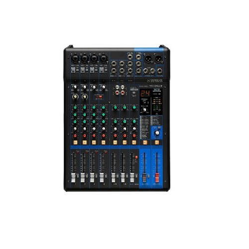 มิกเซอร์ YAMAHA MG10XUF Analog Mixing Console Max. 4 Mic / 10 Line Inputs (4 mono + 3 stereo) / 1 Stereo Bus / 1 AUX (incl. FX)