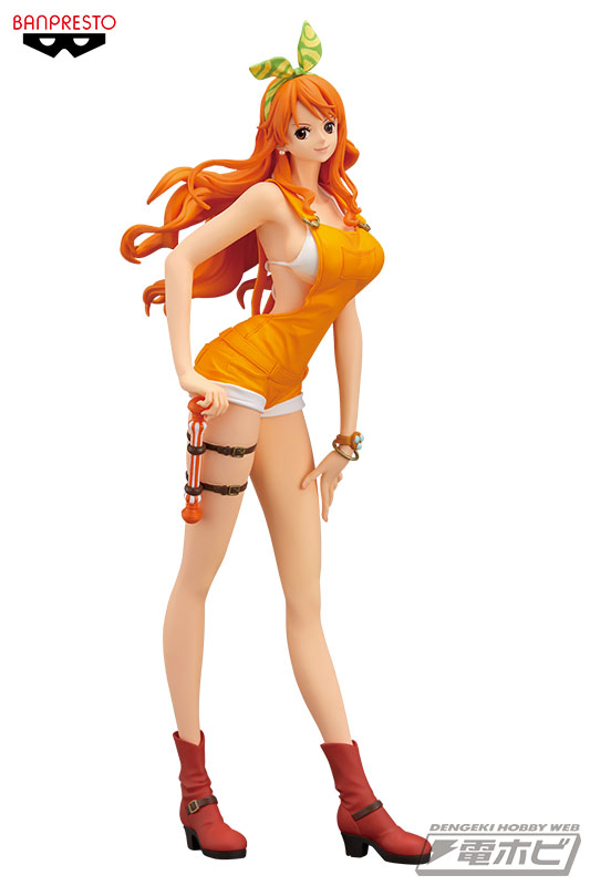 Nami Stampede ของแท้ JP แมวทอง - Glitter & Glamours Banpresto [โมเดลวันพีช]