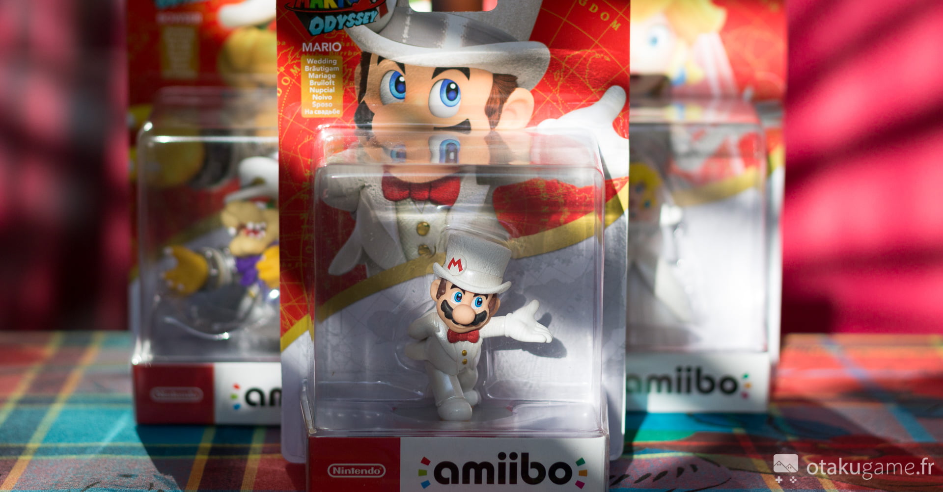 Mario Odyssey ของแท้ JP - Amiibo Nintendo [โมเดลมาริโอ้]