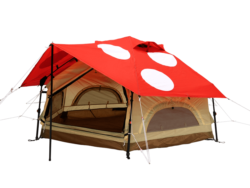 DoD Mini Kinoko Tent Red T2-930-RD