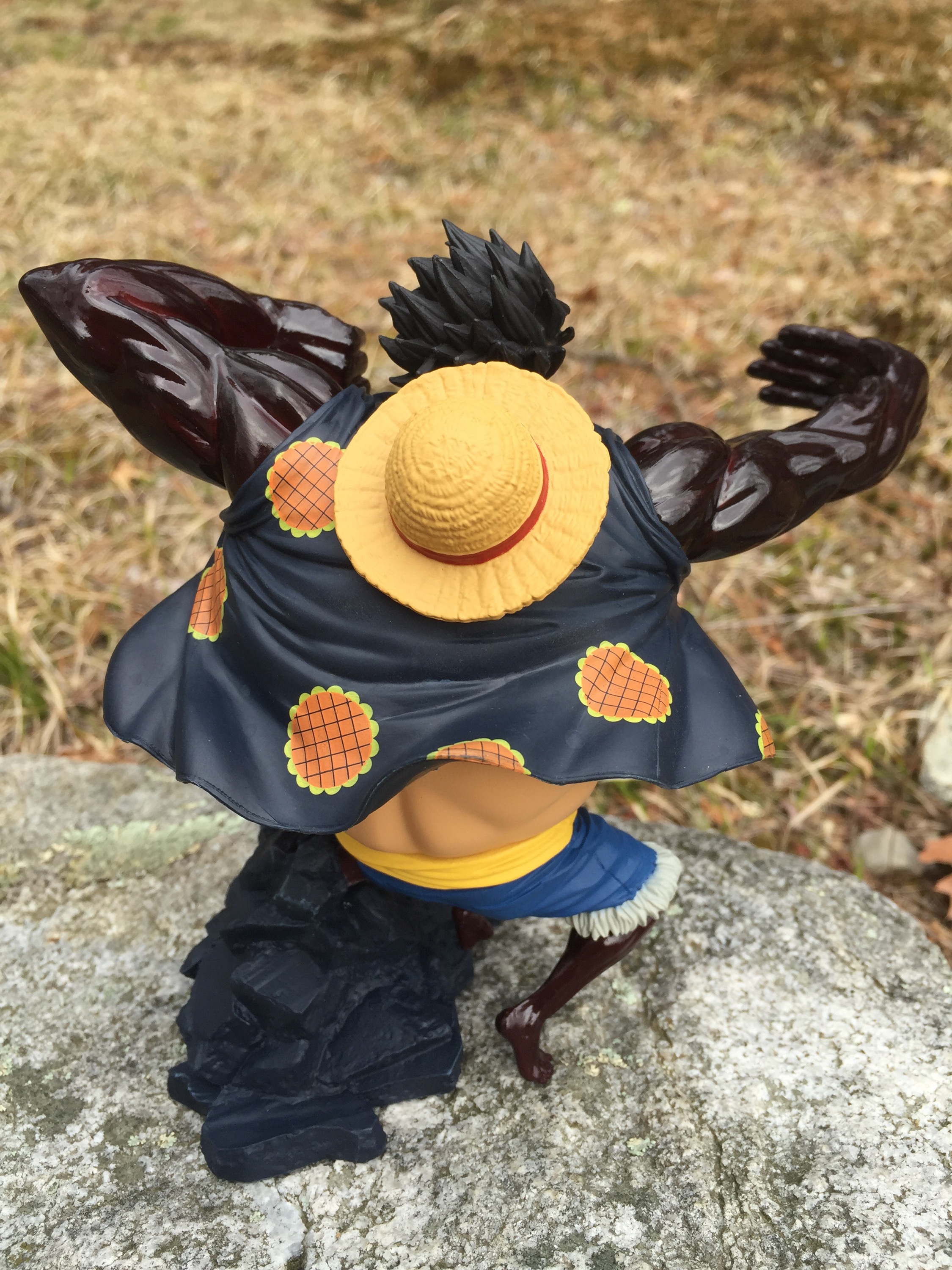 Luffy Gear 4 ของแท้ JP แมวทอง - Scultures Banpresto [โมเดลวันพีช]