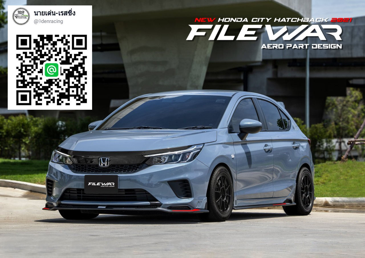 Filewar VS Honda City Hatchback 5Drs. ใส่รุ่น S+,SV,RS,e:HEV(Hybride)'20-ปัจจุบัน [ได้แต่มองล่ะซิ สั่งให้ตรงรุ่นนะจ๊ะ]