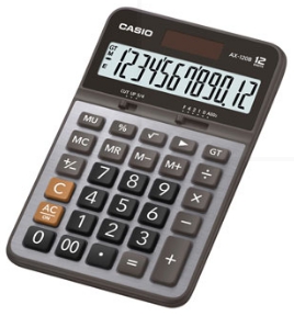 เครื่องคิดเลข [CASIO] AX-120B