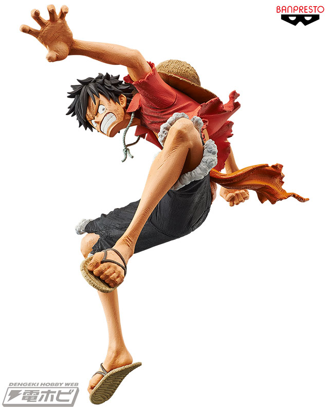 Luffy Stampede ของแท้ JP แมวทอง - King of Artist Banpresto [โมเดลวันพีช]