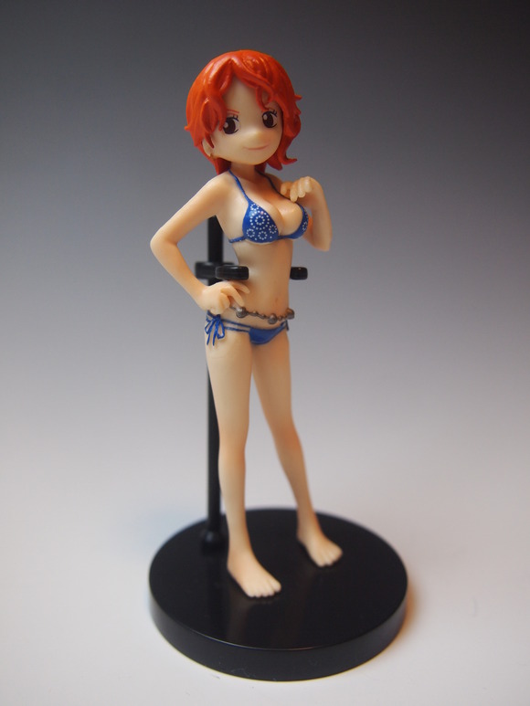 Nami ของแท้ JP แมวทอง - Half Age Characters Bandai [โมเดลวันพีช]