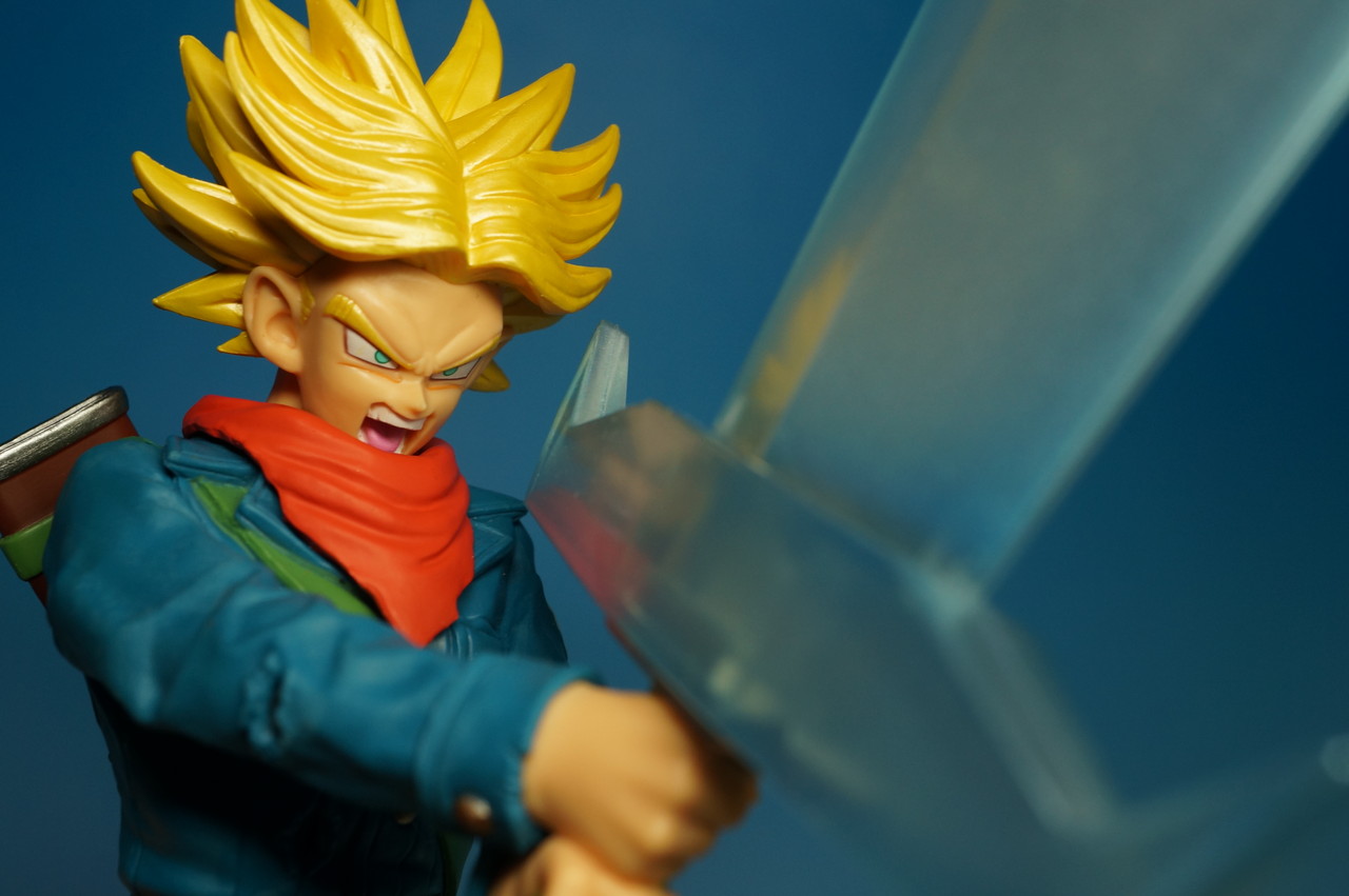 Trunks & Sword ของแท้ JP แมวทอง - Banpresto [โมเดลดราก้อนบอล] (1 ตัว + ดาบ)