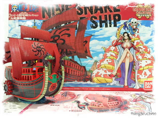 Nine Snake Kuja Ship (แบบประกอบ) ของแท้ JP แมวทอง - Grand Ship Collection Bandai [โมเดลเรือวันพีช]