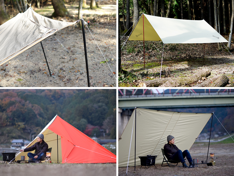 DoD Compact Tarp Pole Black XP1-630-BK