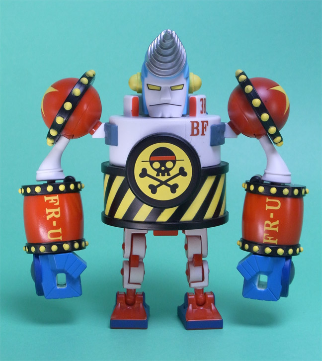 Franky ของแท้ JP แมวทอง - Chara Bank Megahouse [โมเดลวันพีช]