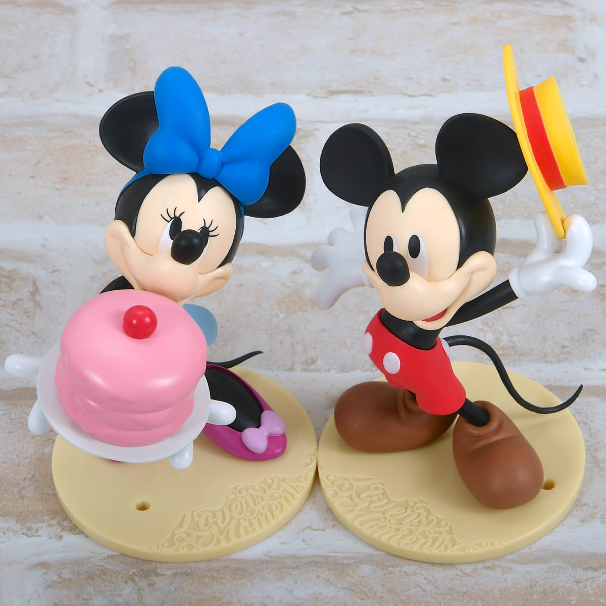 Mickey & Minnie Mouse The Little Whirlwind ของแท้ JP - Lovers Moments Banpresto [โมเดล Disney] (2 ตัว)