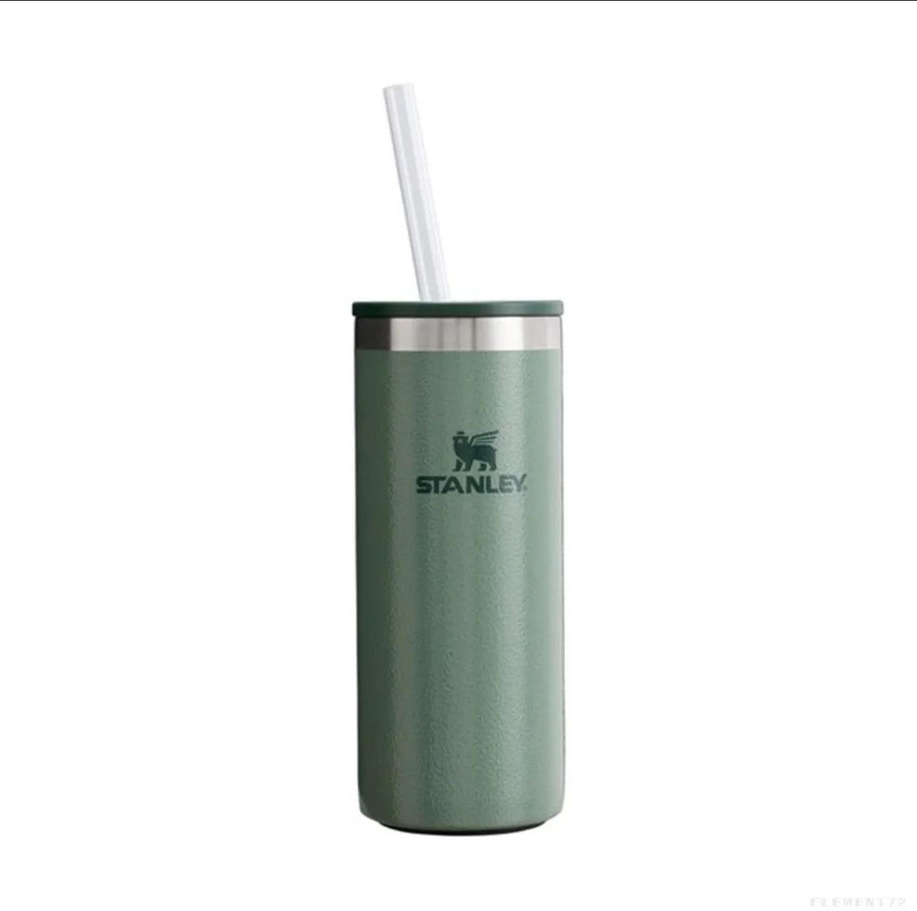 Everyday Slim Can Cooler 10Oz Hammertone Green